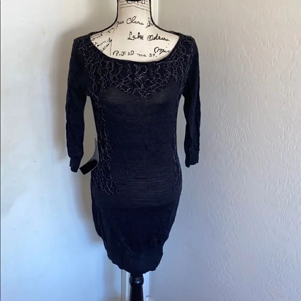 Bebe Merino Wool Dress